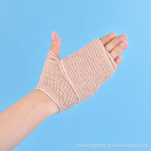 Hospital different size skin color elastic crepe bandage